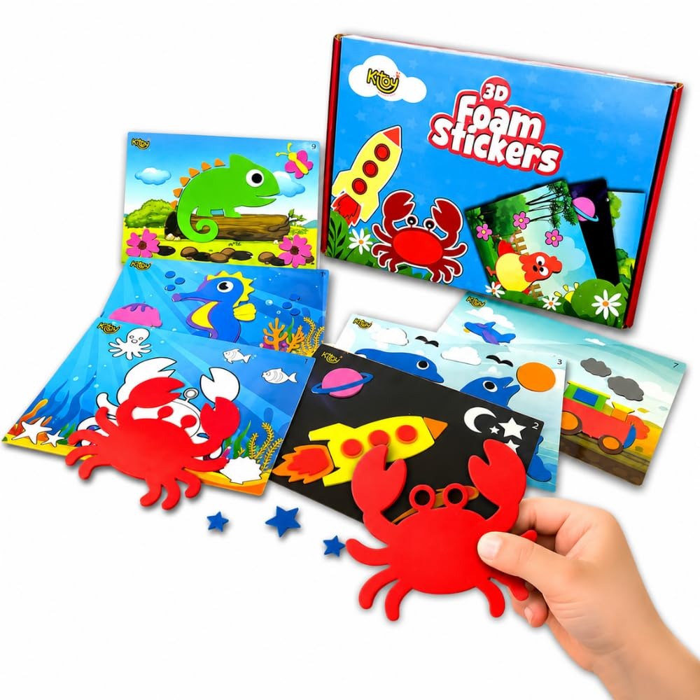 3D Foam Sticker Art Kit